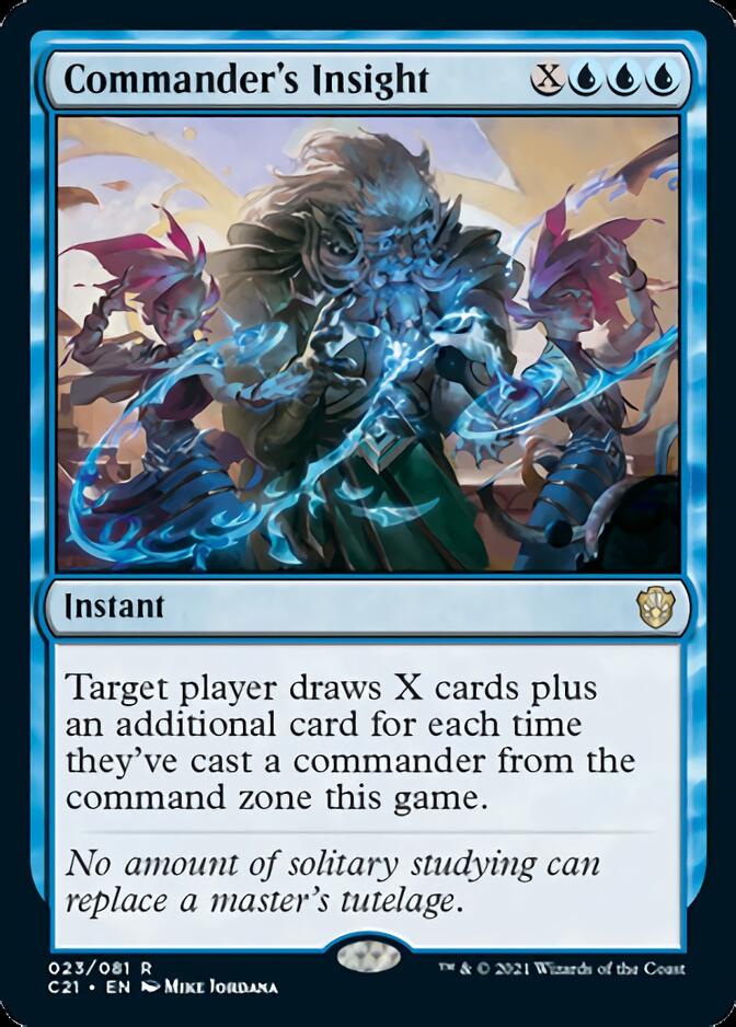 Commander's Insight [Commander 2021] | Good Games North