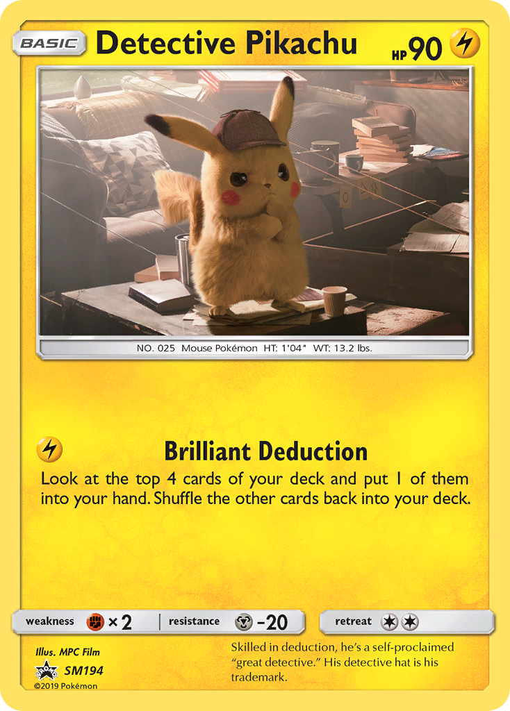 Detective Pikachu (SM194) [Sun & Moon: Black Star Promos] | Good Games North