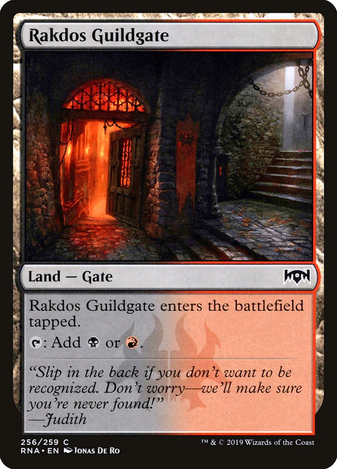 Rakdos Guildgate (256/259) [Ravnica Allegiance] | Good Games North