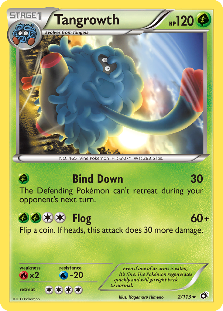 Tangrowth (2/113) [Black & White: Legendary Treasures] | Good Games North