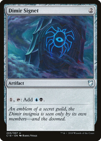 Dimir Signet [Commander 2018] | Good Games North