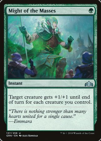 Might of the Masses [Guilds of Ravnica] | Good Games North