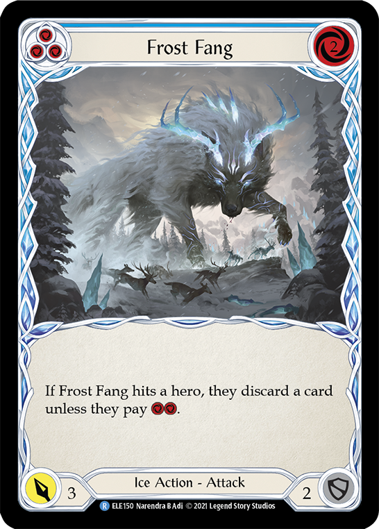 Frost Fang (Blue) [ELE150] (Tales of Aria)  1st Edition Normal | Good Games North