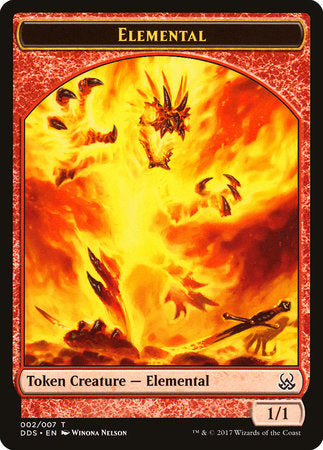 Elemental Token [Duel Decks: Mind vs. Might Tokens] | Good Games North