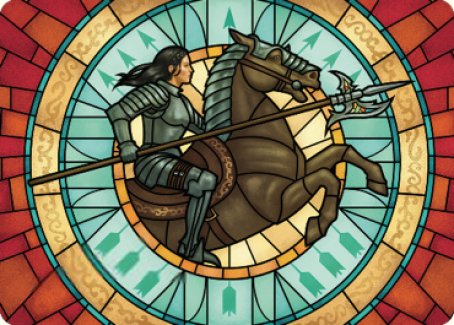 Tori D'Avenant, Fury Rider Art Card [Dominaria United Art Series] | Good Games North