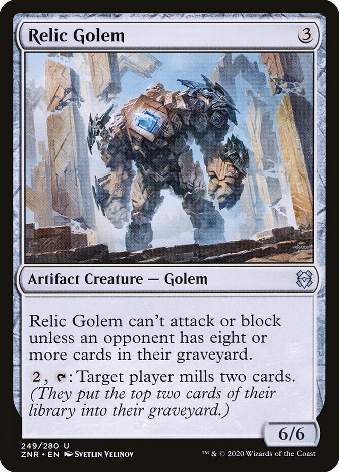 Relic Golem [Zendikar Rising] | Good Games North