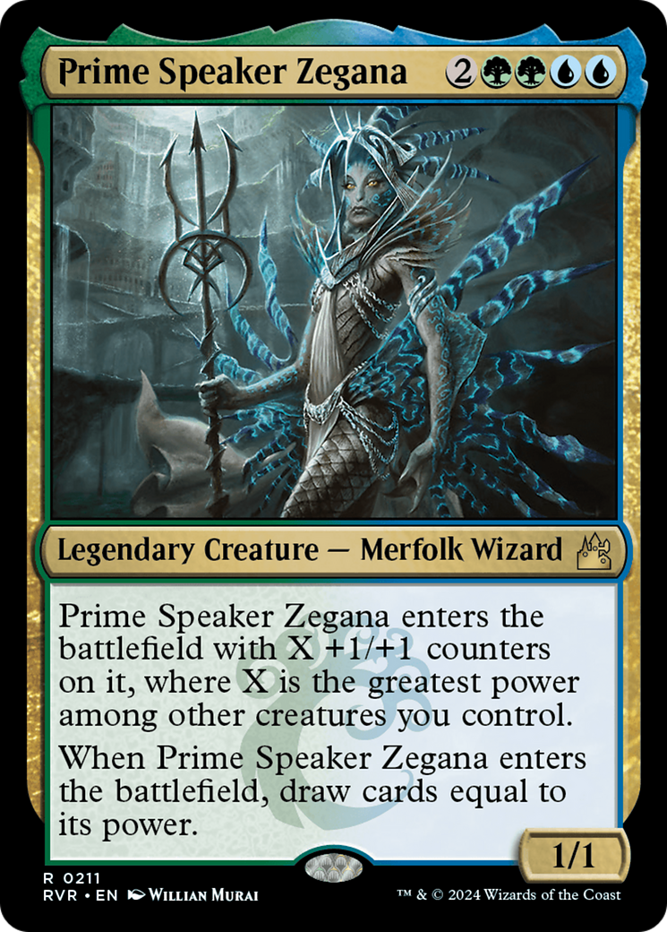 Prime Speaker Zegana [Ravnica Remastered] | Good Games North