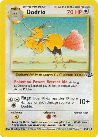 Dodrio (34/64) [Jungle Unlimited] | Good Games North