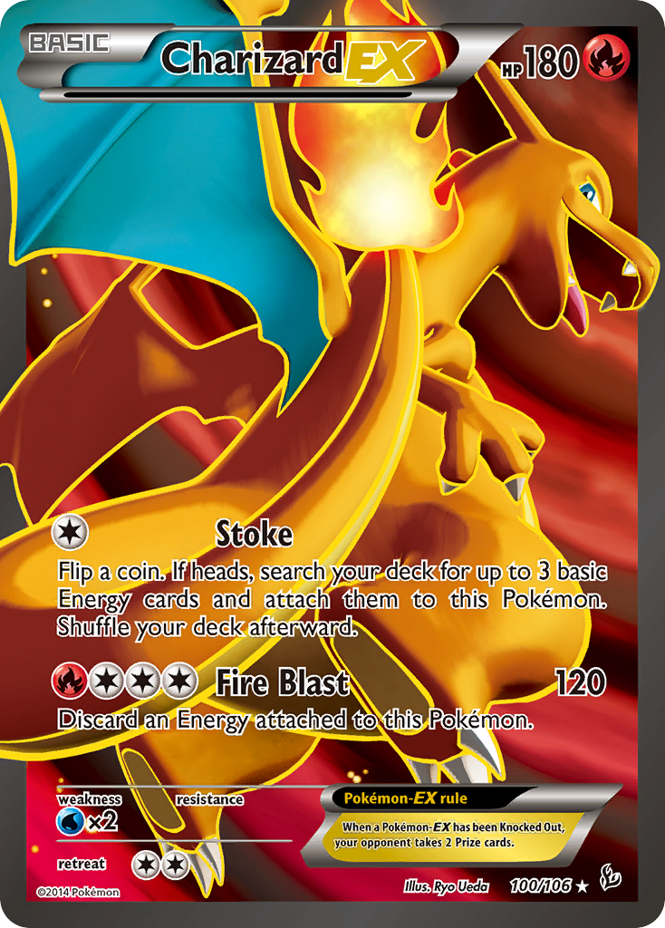 Charizard EX (100/106) [XY: Flashfire] | Good Games North