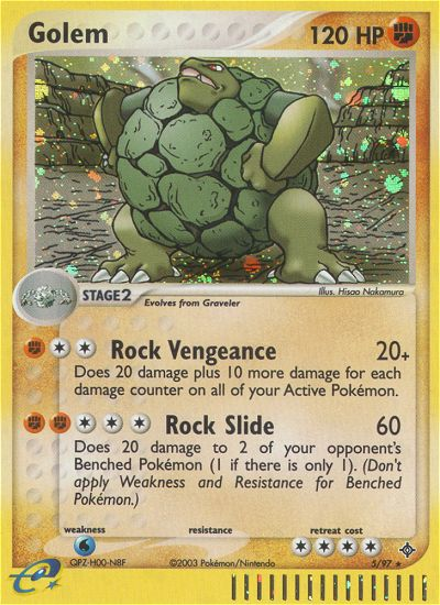 Golem (5/97) [EX: Dragon] | Good Games North