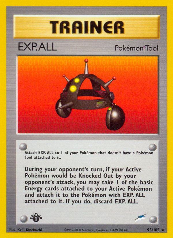 EXP.ALL (93/105) [Neo Destiny 1st Edition] | Good Games North