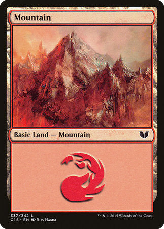 Mountain (337) [Commander 2015] | Good Games North