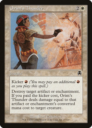 Orim's Thunder [Apocalypse] | Good Games North