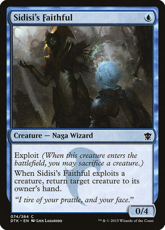 Sidisi's Faithful [Dragons of Tarkir] | Good Games North