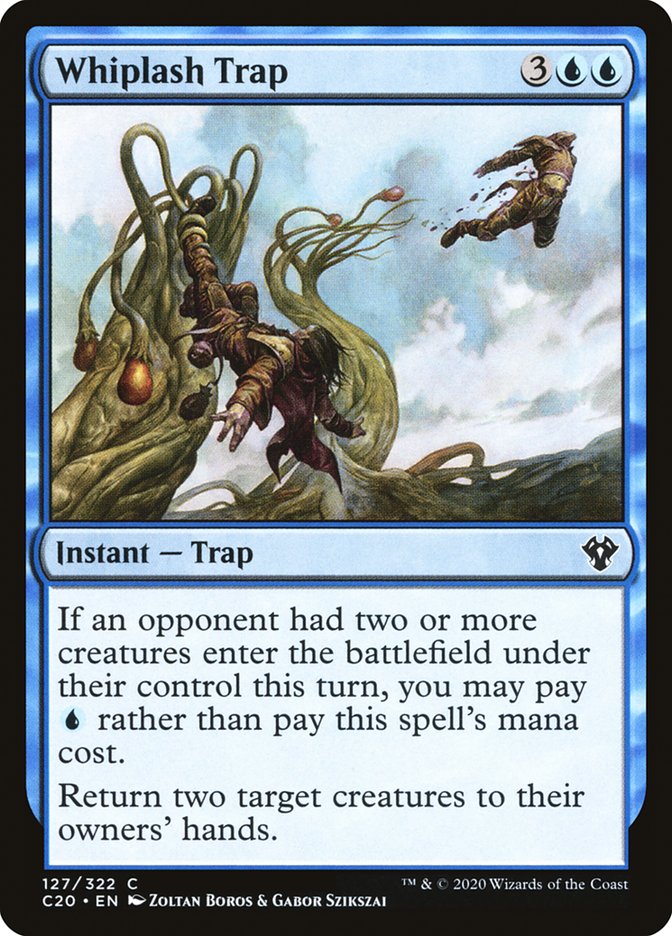Whiplash Trap [Commander 2020] | Good Games North