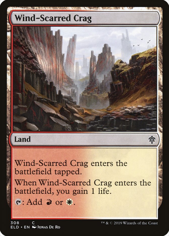 Wind-Scarred Crag [Throne of Eldraine] | Good Games North
