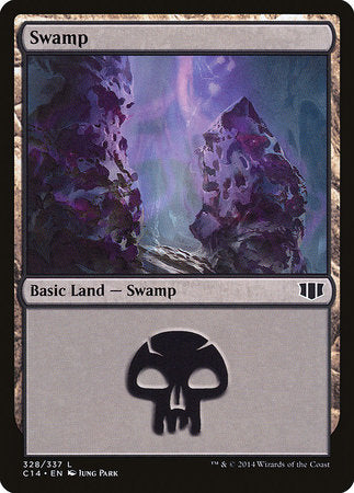Swamp (328) [Commander 2014] | Good Games North