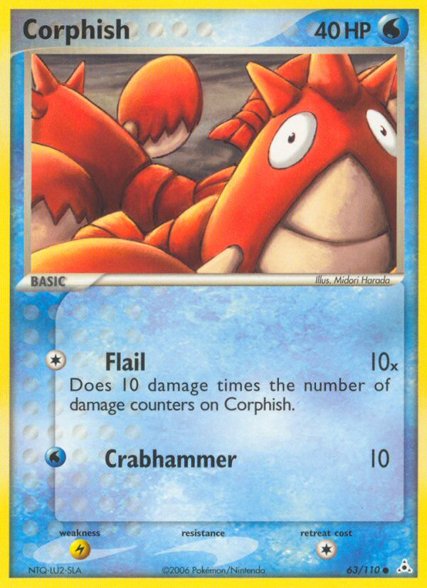 Corphish (63/110) [EX: Holon Phantoms] | Good Games North
