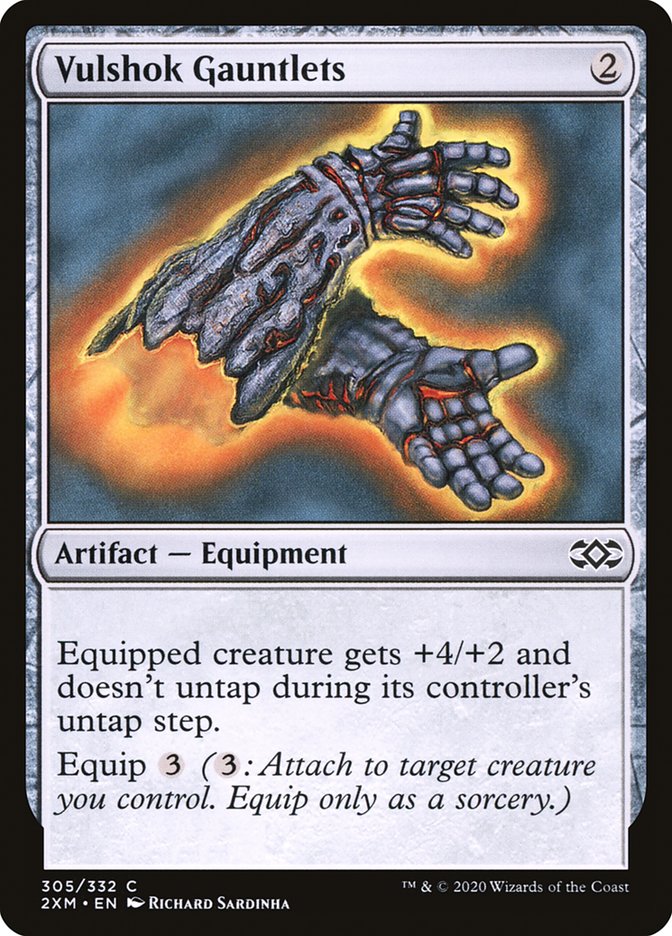 Vulshok Gauntlets [Double Masters] | Good Games North