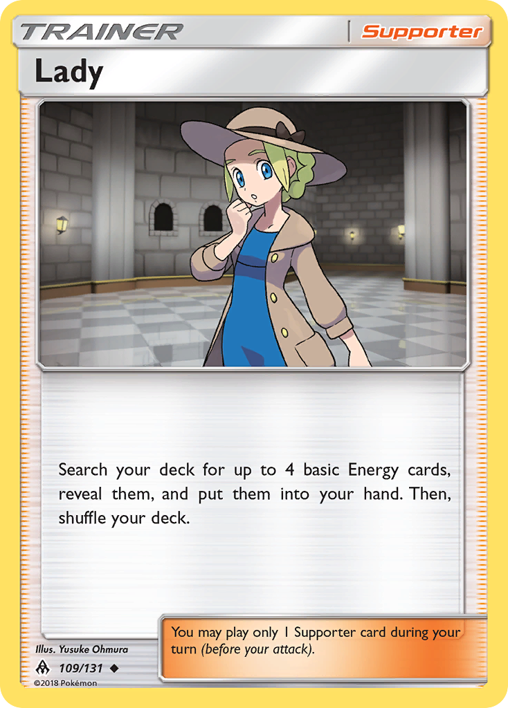 Lady (109/131) [Sun & Moon: Forbidden Light] | Good Games North