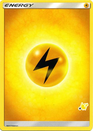 Lightning Energy (Pikachu Stamp #12) [Battle Academy 2020] | Good Games North