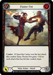 Fluster Fist (Yellow) [U-WTR087] (Welcome to Rathe Unlimited)  Unlimited Rainbow Foil | Good Games North