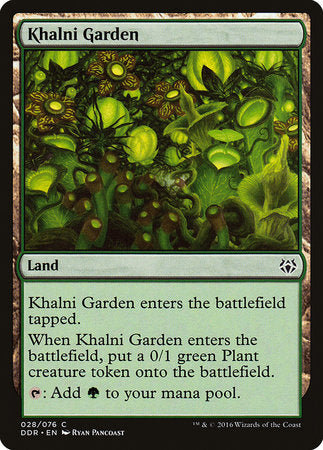 Khalni Garden [Duel Decks: Nissa vs. Ob Nixilis] | Good Games North