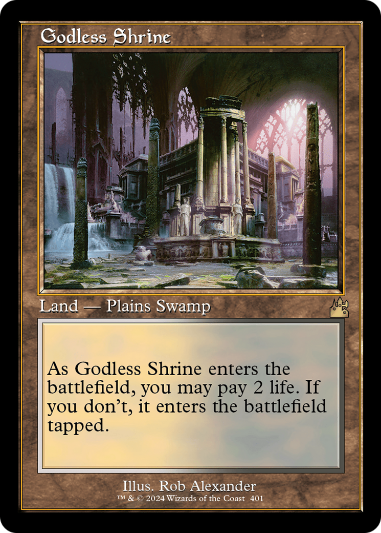 Godless Shrine (Retro) [Ravnica Remastered] | Good Games North