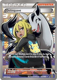 Delinquent (98b/122) (Full Art) (Alternate Art Promo) [XY: BREAKpoint] | Good Games North