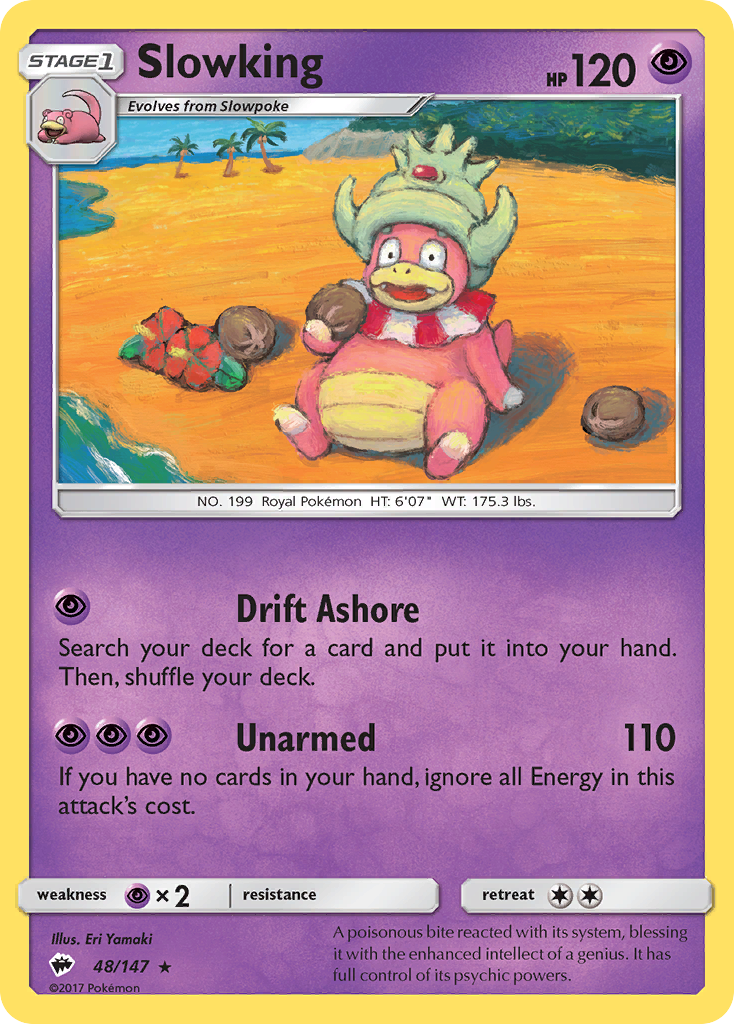Slowking (48/147) [Sun & Moon: Burning Shadows] | Good Games North