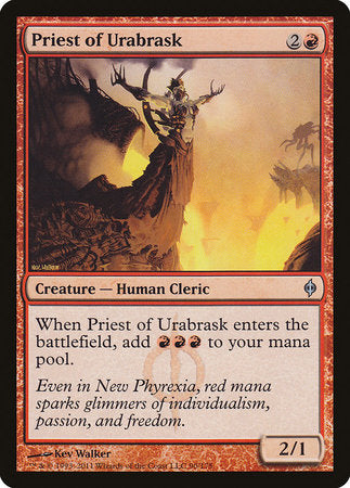 Priest of Urabrask [New Phyrexia] | Good Games North