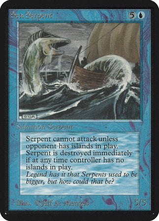 Sea Serpent [Limited Edition Alpha] | Good Games North