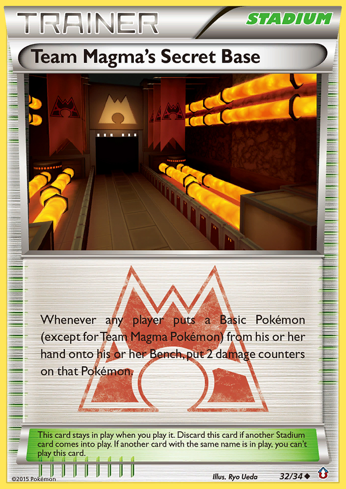 Team Magma's Secret Base (32/34) [XY: Double Crisis] | Good Games North