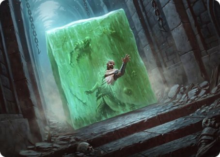 Gelatinous Cube Art Card [Dungeons & Dragons: Adventures in the Forgotten Realms Art Series] | Good Games North