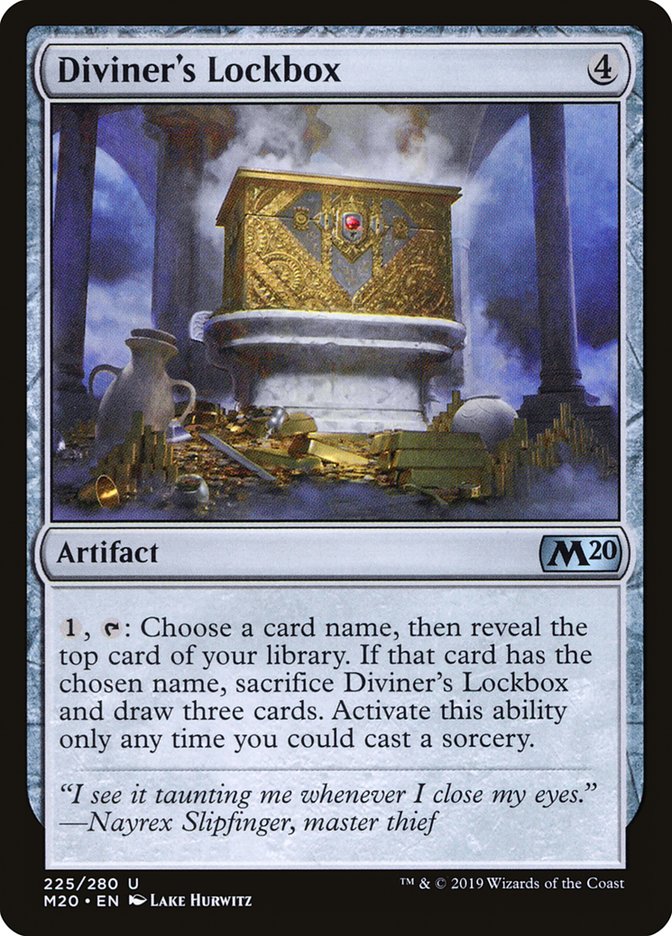 Diviner's Lockbox [Core Set 2020] | Good Games North