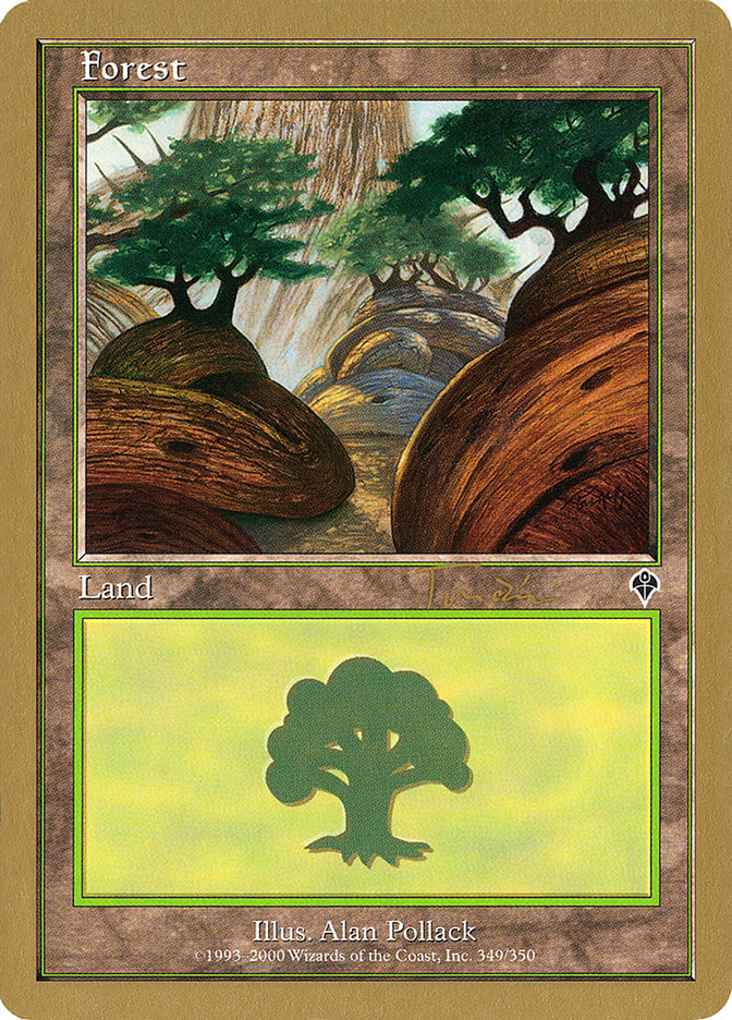 Forest (jt349a) (Jan Tomcani) [World Championship Decks 2001] | Good Games North