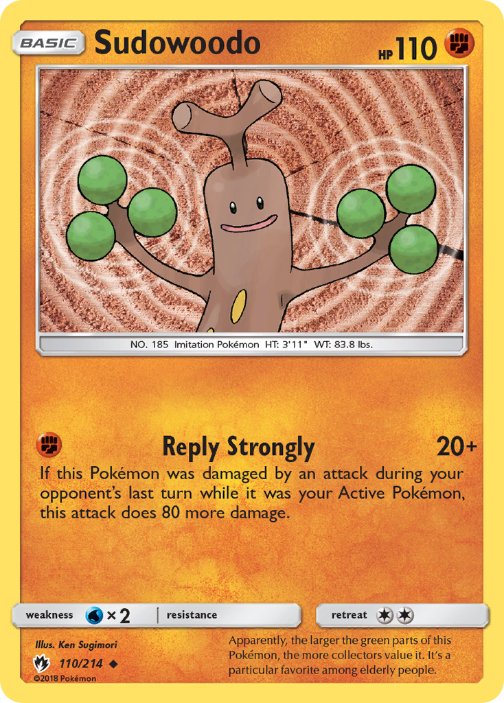 Sudowoodo (110/214) [Sun & Moon: Lost Thunder] | Good Games North