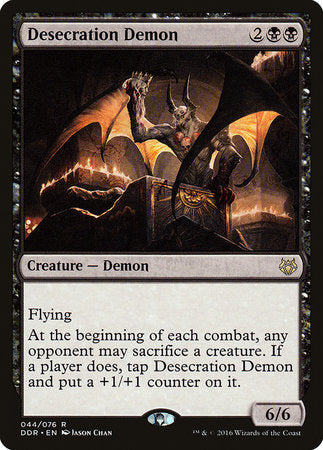 Desecration Demon [Duel Decks: Nissa vs. Ob Nixilis] | Good Games North