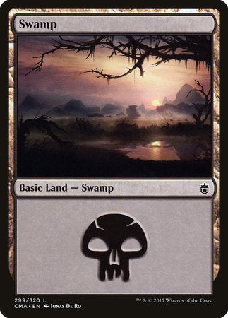 Swamp (299) [Commander Anthology] | Good Games North