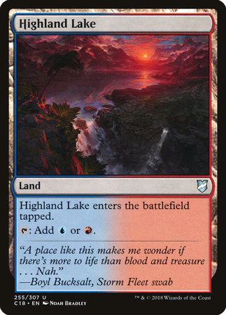 Highland Lake [Commander 2018] | Good Games North