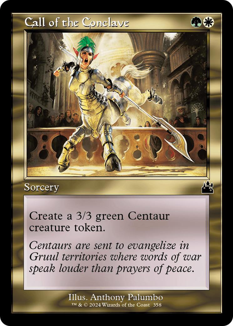 Call of the Conclave (Retro Frame) [Ravnica Remastered] | Good Games North
