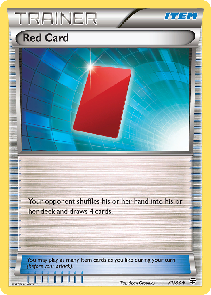 Red Card (71/83) [XY: Generations] | Good Games North