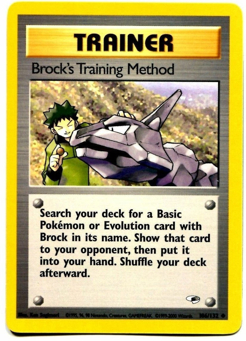 Brock's Training Method (106/132) [Gym Heroes Unlimited] | Good Games North