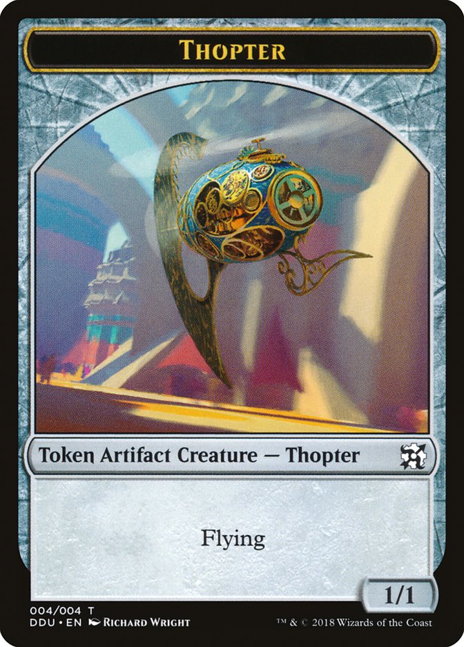 Thopter (004/004) [Duel Decks: Elves vs. Inventors Tokens] | Good Games North