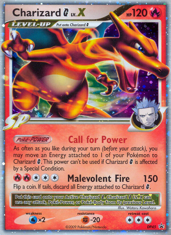 Charizard G LV.X (DP45) [Diamond & Pearl: Black Star Promos] | Good Games North