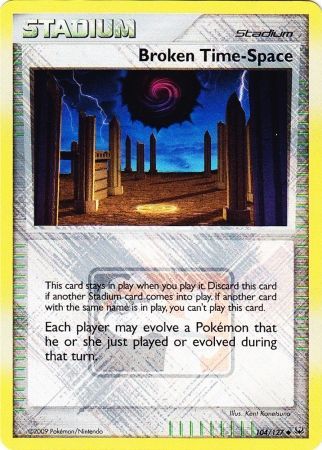 Broken Time Space (104/127) (League Promo) [Platinum: Base Set] | Good Games North