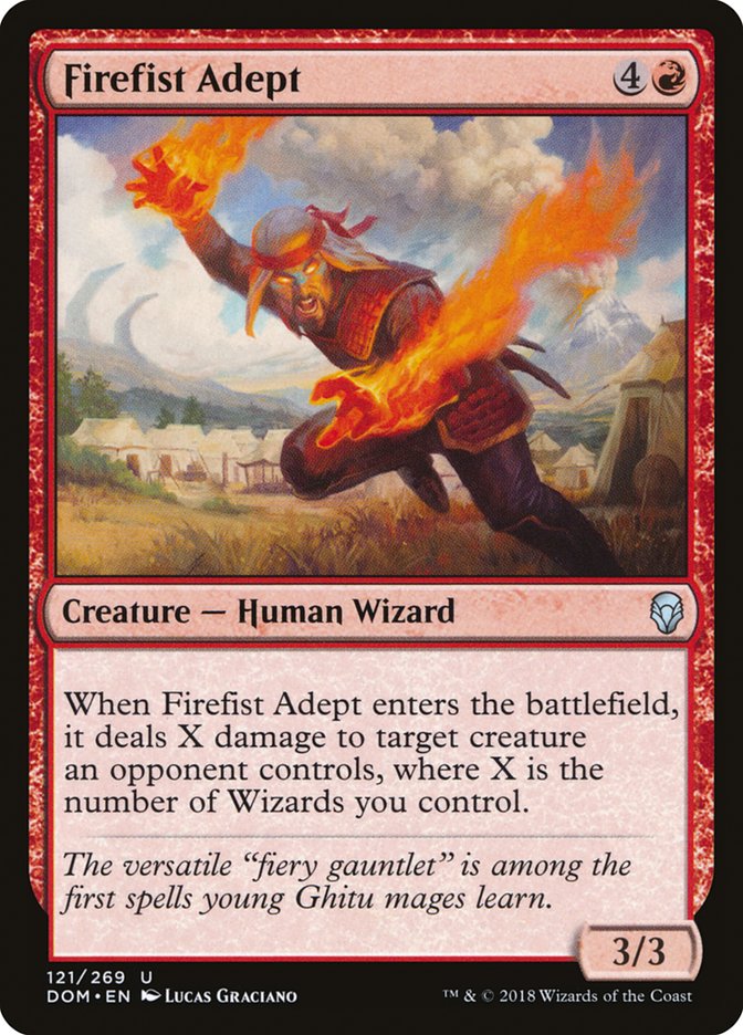 Firefist Adept [Dominaria] | Good Games North