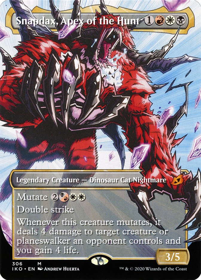 Snapdax, Apex of the Hunt (Showcase) [Ikoria: Lair of Behemoths] | Good Games North