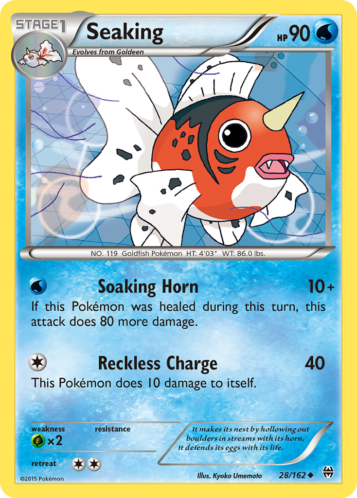 Seaking (28/162) [XY: BREAKthrough] | Good Games North