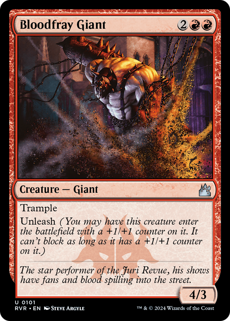 Bloodfray Giant [Ravnica Remastered] | Good Games North